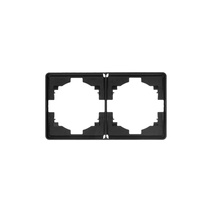 Изображение товара KRANZ ROUND Рамка 2-постовая оникс