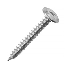 Изображение товара Промрукав  Саморез 4,2х32 с прессшайбой, острый, цинк (100 шт/уп)