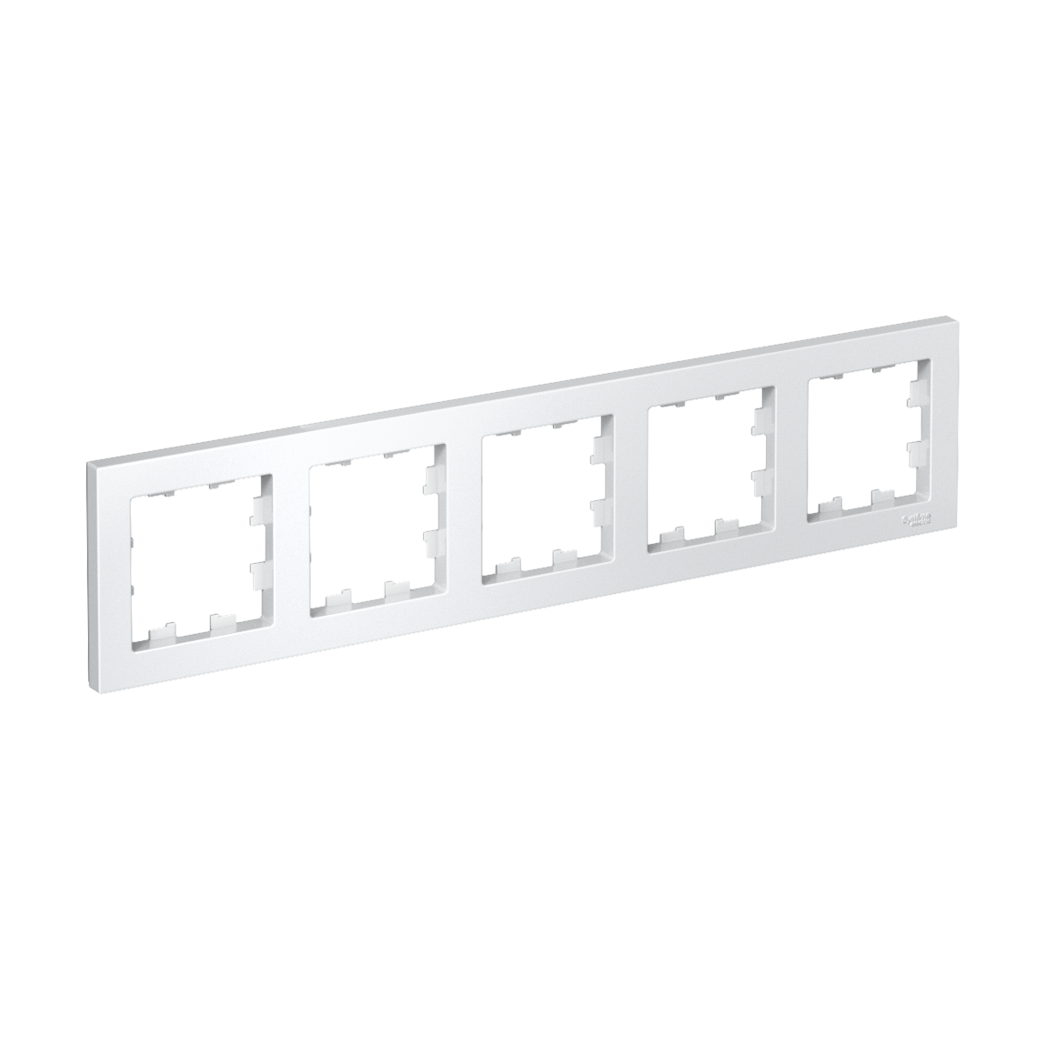 Изображение товара Рамка для электроустановочных изделий Systeme Electric AtlasDesign Лотос 5 модулей Изображение товара Рамка для электроустановочных изделий Systeme Electric AtlasDesign Лотос 5 модулей
