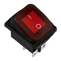 Изображение товара REXANT RWB-507 выключатель клавишный ON-OFF 250V 15A с подсветкой