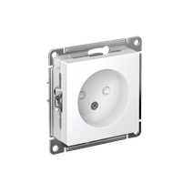 Изображение товара Systeme Electric AtlasDesign Лотос Розетка б/з со шторками, 16А, механизм