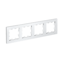 Изображение товара Systeme Electric AtlasDesign Лотос Рамка 4-ая, универсальная