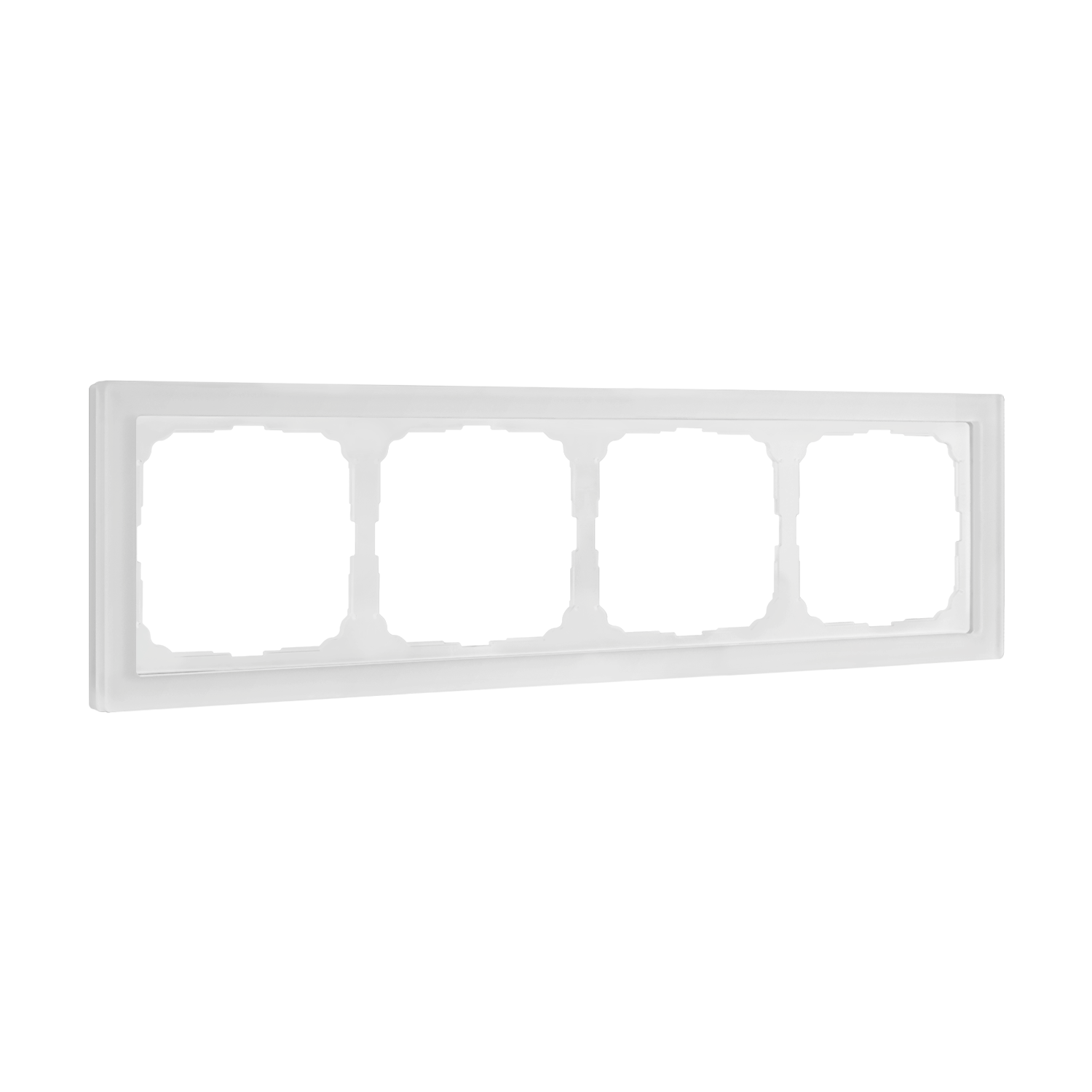 Изображение товара Systeme Electric ArtGallery Pure Матовое органическое стекло Белый Рамка 4-ая Изображение товара Systeme Electric ArtGallery Pure Матовое органическое стекло Белый Рамка 4-ая