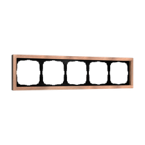 Изображение товара Systeme Electric ArtGallery Pure Металл Медь Рамка 5-ая