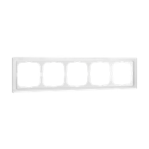 Изображение товара Systeme Electric ArtGallery Pure Органическое стекло Белый Рамка 5-ая