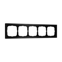 Изображение товара Systeme Electric ArtGallery Pure Металл Оникс Рамка 5-ая