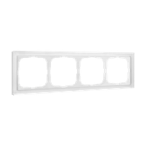 Изображение товара ArtGallery Pure 4-постовая рамка из орг. стекла Белая
