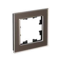 Изображение товара Systeme Electric AtlasDesign Nature Стекло мокко Рамка 1-ая