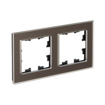 Изображение товара Systeme Electric AtlasDesign Nature Стекло мокко Рамка 2-ая