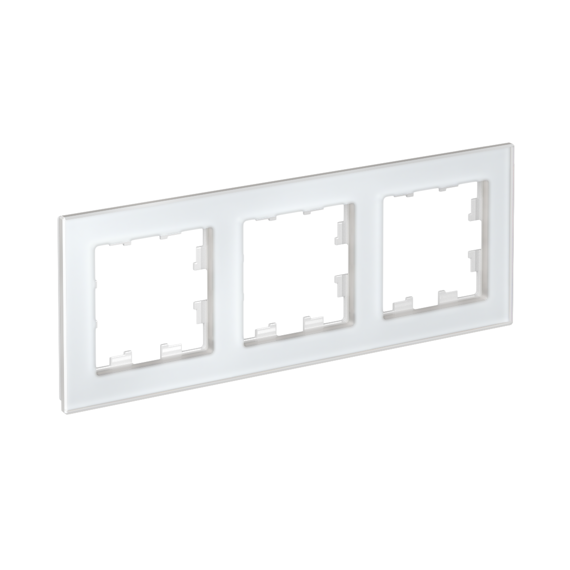 Изображение товара Systeme Electric AtlasDesign Nature Матовое стекло белый Рамка 3-ая Изображение товара Systeme Electric AtlasDesign Nature Матовое стекло белый Рамка 3-ая
