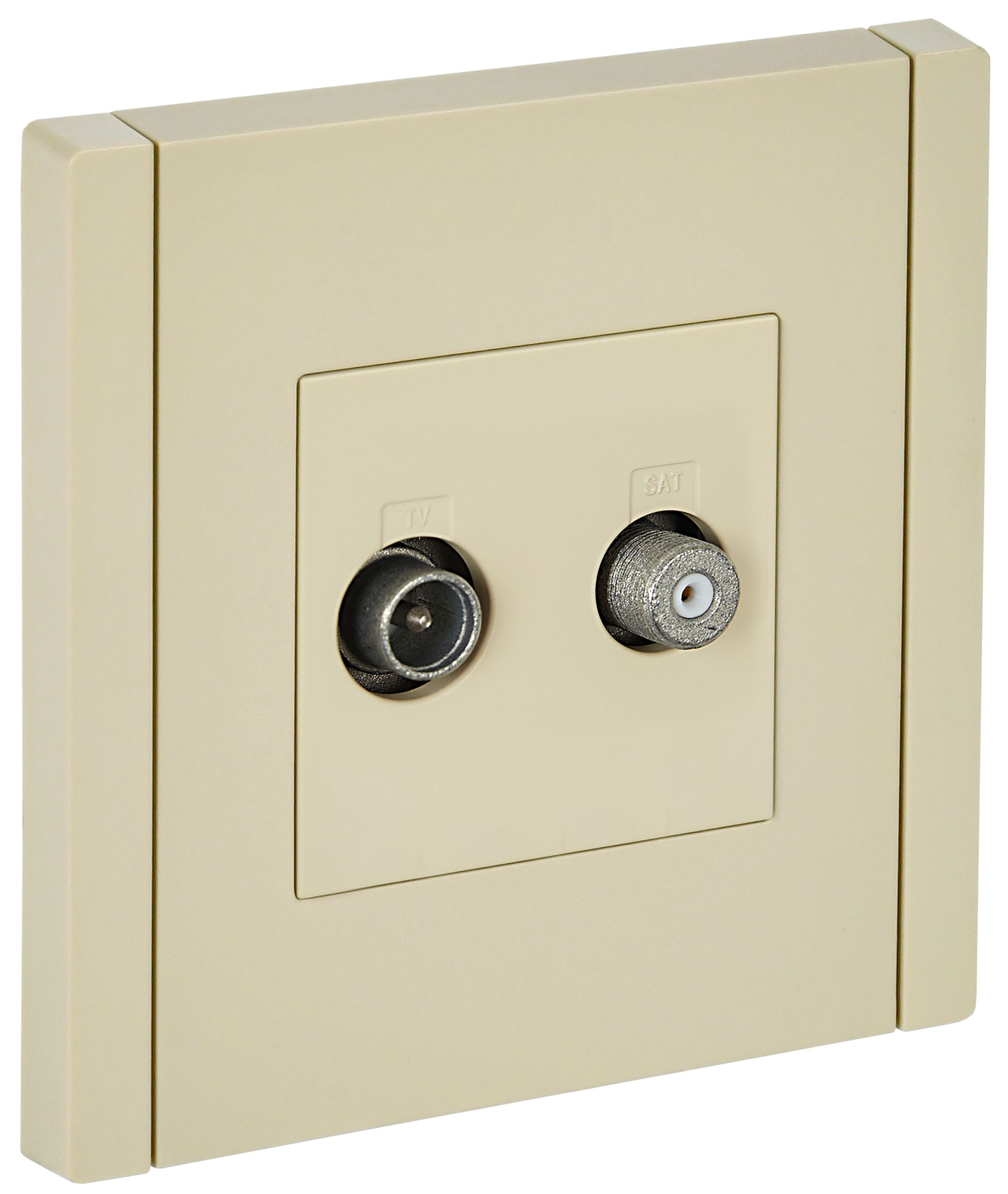 Изображение товара IEK FORTE&PIANO Ваниль Розетка двойная TV+SAT FP438
