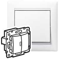 Изображение товара Legrand DIY Valena Бел Переключатель 2-х клавишный.