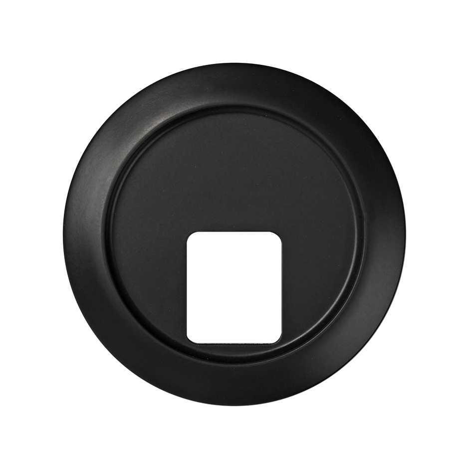 Изображение товара Розетка Simon 88 Накладка ТЛФ 1-ая графит