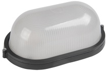 Изображение товара IEK Светильник НПП1401 черный/овал 60Вт IP54