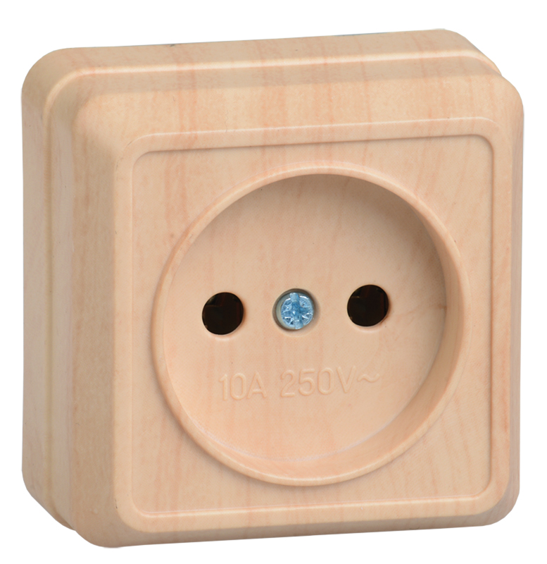 Изображение товара Розетка GENERICA OKTAVA РС20-2-ОС, 1 мест., 250 В, 10 А, дерево Изображение товара Розетка GENERICA OKTAVA РС20-2-ОС, 1 мест., 250 В, 10 А, дерево