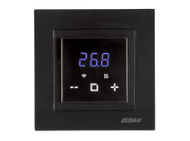 Изображение товара Деви Терморегулятор Classy c Wi-Fi, с датчиком пола, черный, 16А