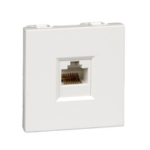 Изображение товара Systeme Electric Розетка информационная "В45" С/У КАТ.5Е для каб. кан. белый