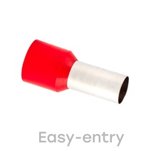 Изображение товара EKF PROxima Наконечник штыревой втулочный изолированный НШвИ 35,0-16 (50шт.).