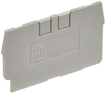 Изображение товара IEK Заглушка для CP 2,5мм2 серая