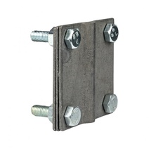 Изображение товара EKF PROxima Зажим полоса 40 - прут 10 (3 пластины 70x70мм) HZ.