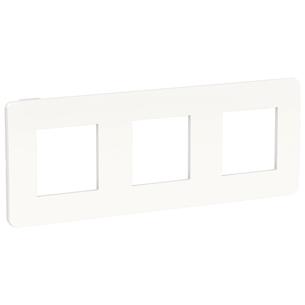 Изображение товара Schneider Electric Unica Studio Белая/Белая Рамка 3-ная