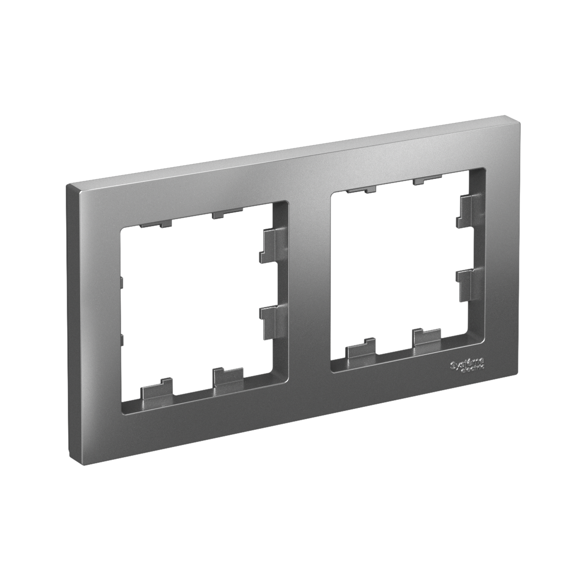 Изображение товара Systeme Electric AtlasDesign Сталь Рамка 2-ая, универсальная