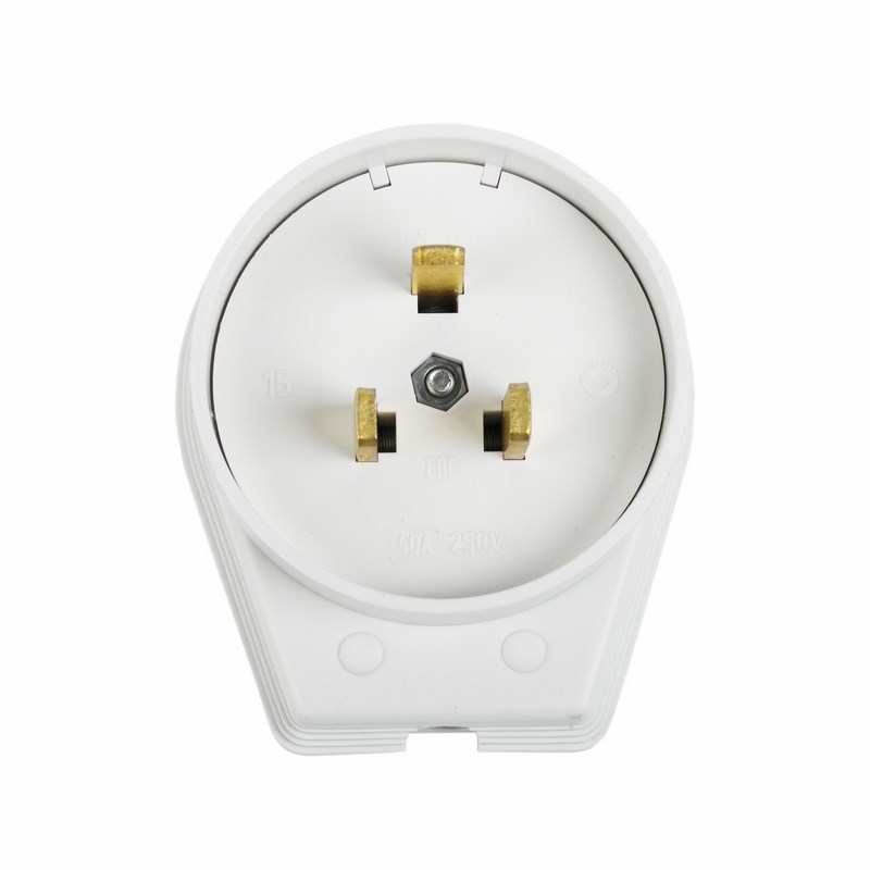 Изображение товара REXANT Вилка силовая для электроплиты с заземлением IP 20 40А 250В.