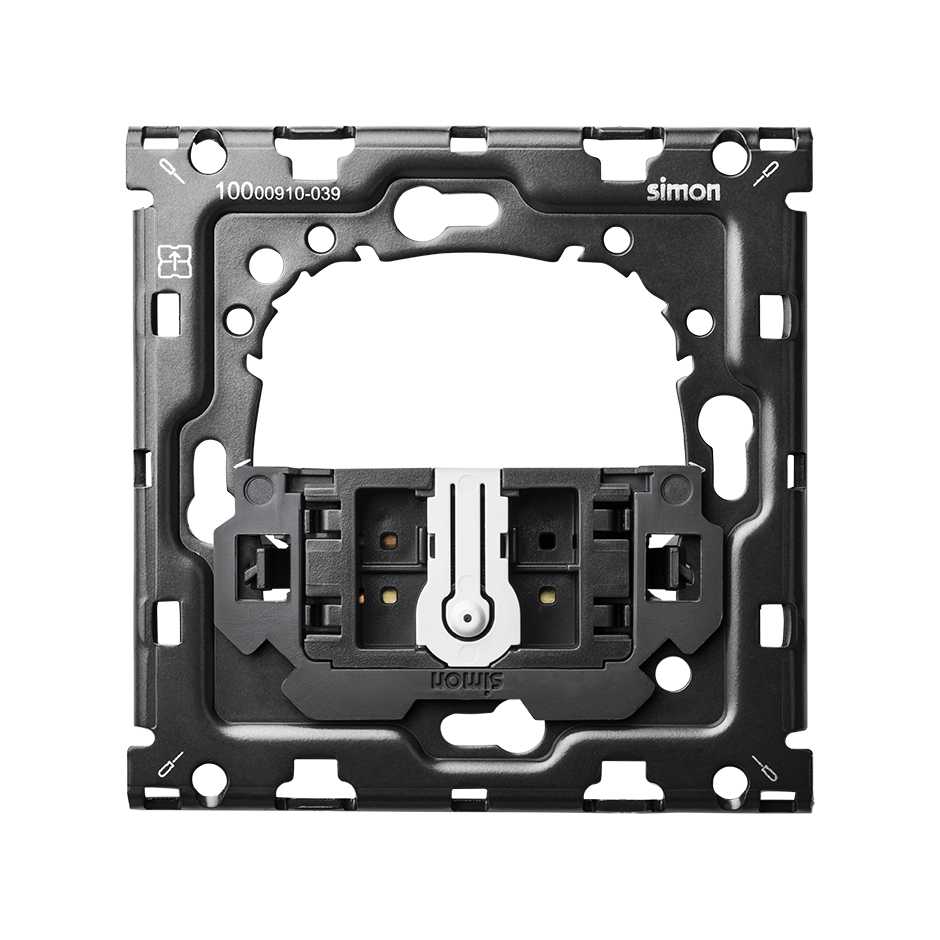 Изображение товара Компонент; Simon; Simon 100 Кит 1 пост механизм 1 переключатель (проходной) + суппорт