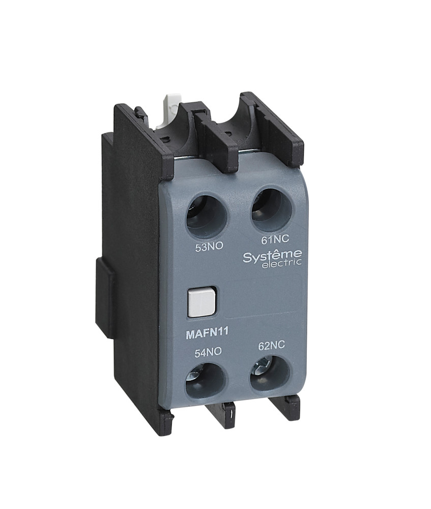 Изображение товара Systeme Electric SystemePact MC   Доп.конт. Блок MC1G/E 1НО+1НЗ фронтальный монтаж