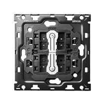 Изображение товара Simon 100 Кит 1 пост механизм 2 переключателя (проходные) + суппорт