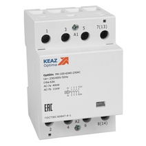 Изображение товара КЭАЗ Контактор модульный OptiDin MK-100-6331-48AC.