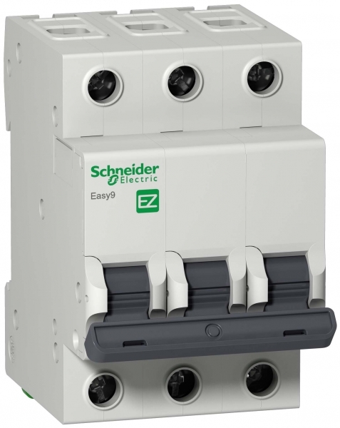 Изображение товара Schneider Electric EASY 9 Автоматический выключатель 3P 63A (C)