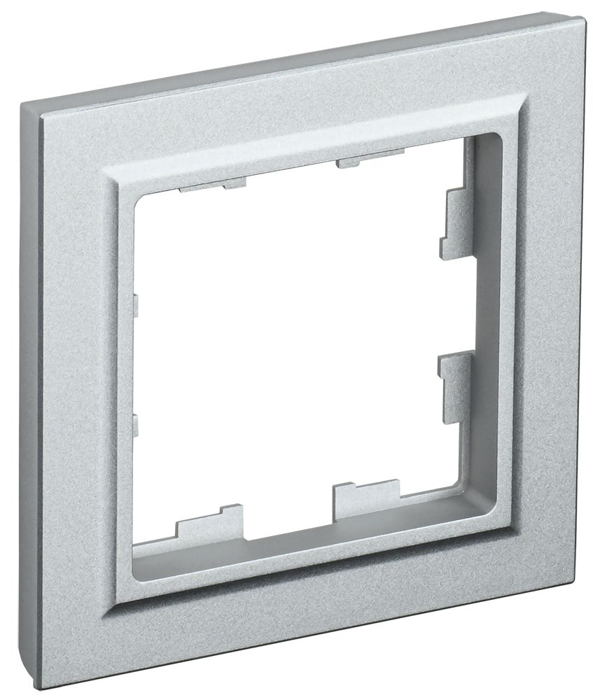 Изображение товара IEK BRITE BASE Алюминий Рамка 1-м РУ-1-БрА