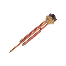 Изображение товара Нагревательный элемент для бойлера, ТЭН, RCT-2500 Вт, фланец М6, 42 мм, с терморегулятором 70 градусов и уплотнительным кольцом.