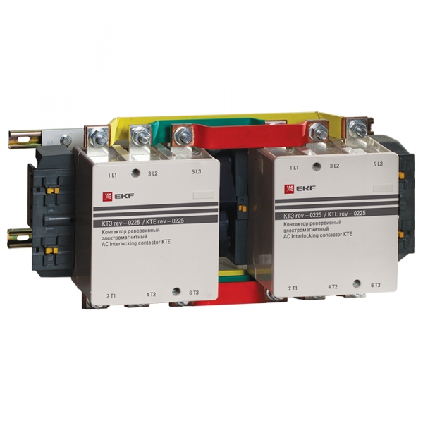 Изображение товара EKF PROxima Контактор КТЭ реверсивный 225А 230В 2NO.