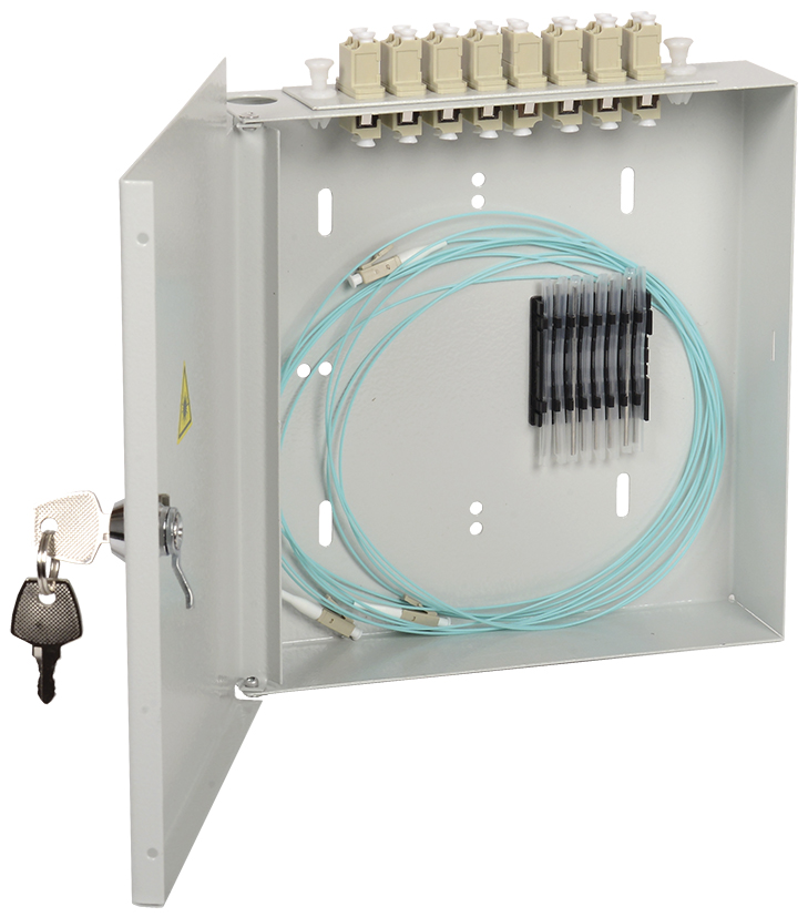 Изображение товара IEK ITK кросс наст. укомплектованный: SC (Simplex) 8шт; (OS2)