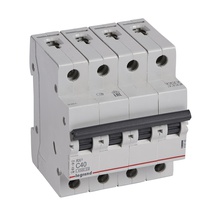 Изображение товара Legrand RX3 Автоматический выключатель 4P 40А (C) 4,5kA.