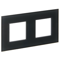 Изображение товара IEK SKANDY Стекло Графит Рамка 2-ая SK-F22G