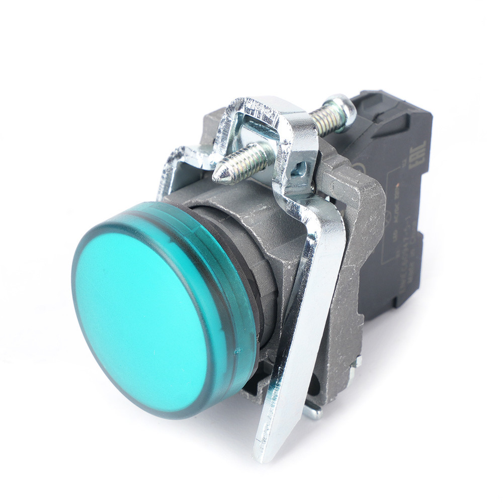 Изображение товара Systeme Electric Сигнальная лампа в сборе модульная 22 мм зеленая 230-240В АС