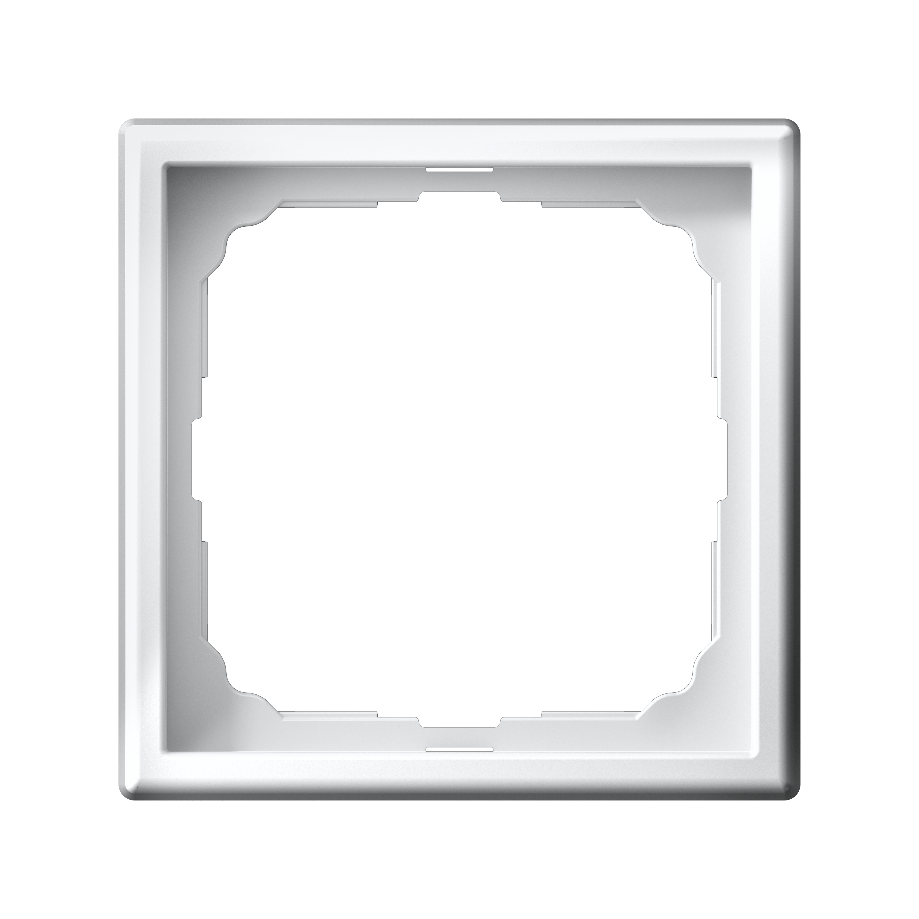 Изображение товара Rамка ArtGallery Лотос - белая, матовая, 56 мм