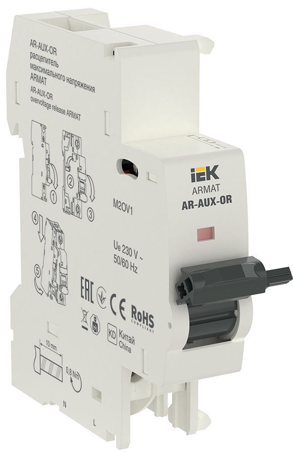 Изображение товара IEK ARMAT Расцепитель AUX-OR 220-240В для M06N/M10N