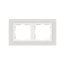 Изображение товара Simon 82 Nature Белый/Белое стекло Рамка 2-ая