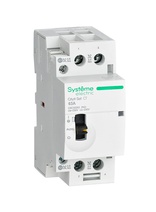 Изображение товара Systeme Electric City9 SET Модульный контактор 2P 2НО 63A, Ручное управление, AC 230В-230В