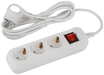 Изображение товара ЭРА GREENLINE UDL-10-330-ES удлинитель 3 розетки 3 м
