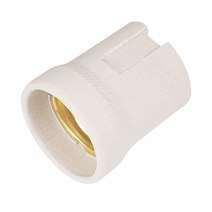 Изображение товара REXANT Патрон керамический E27, с этикеткой.