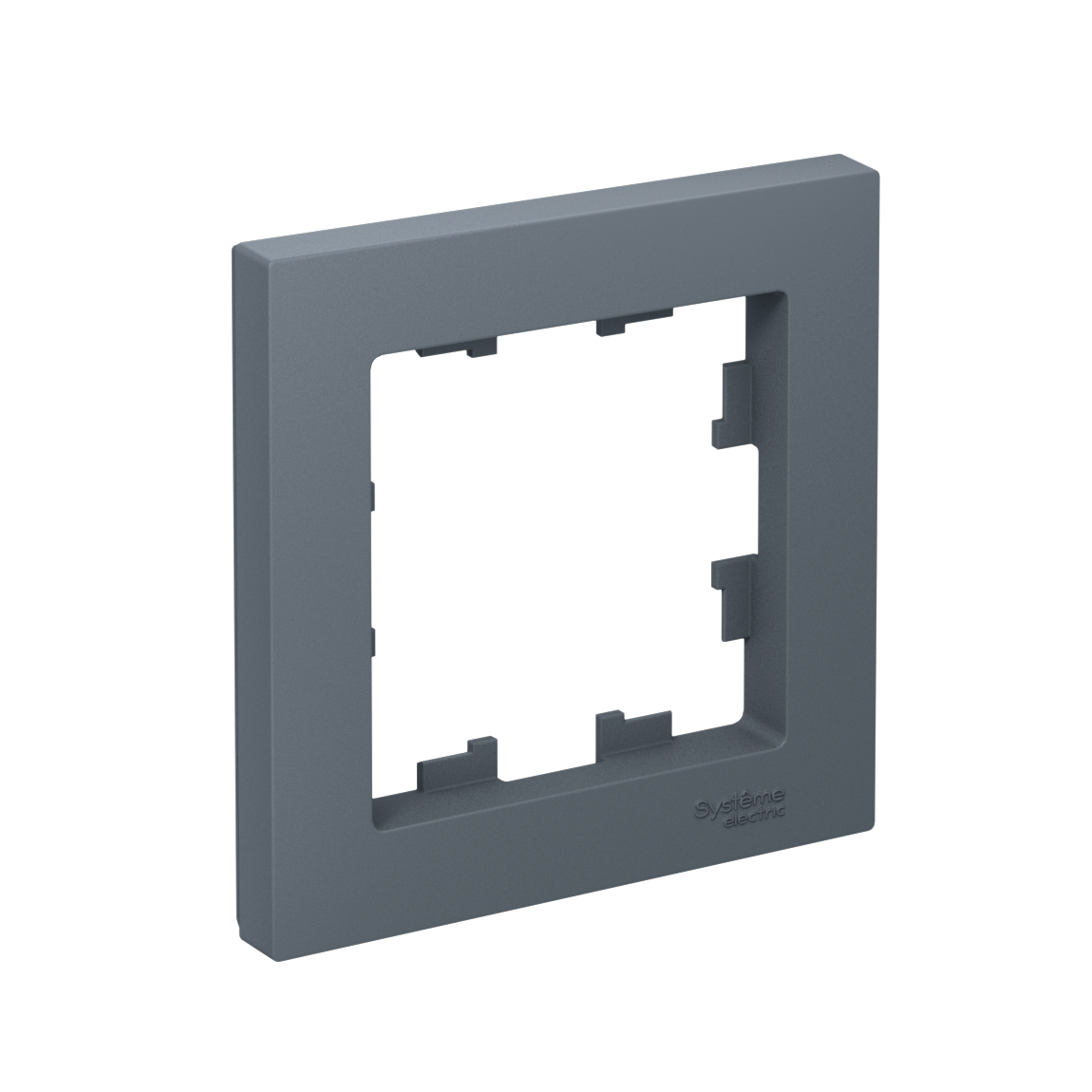 Изображение товара Грифельная рамка AtlasDesign для розеток и выключателей, 1-я, серый