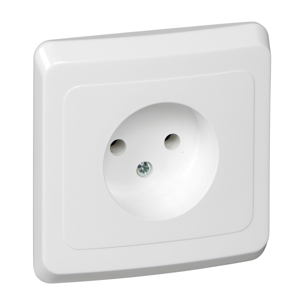 Изображение товара Systeme Electric Этюд Бел Розетка 1-ая б/з