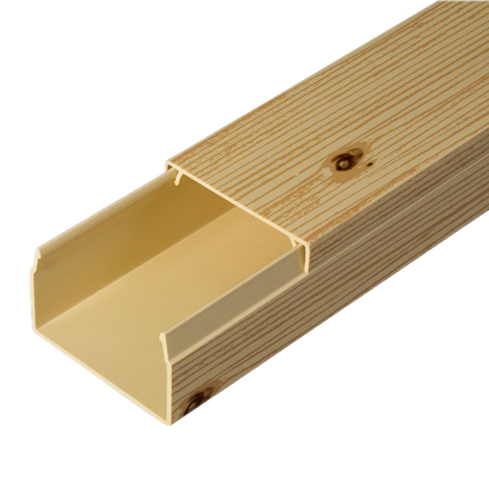 Изображение товара Промрукав  Кабель-канал сосна 2-й замок 40х25 (30м/уп)