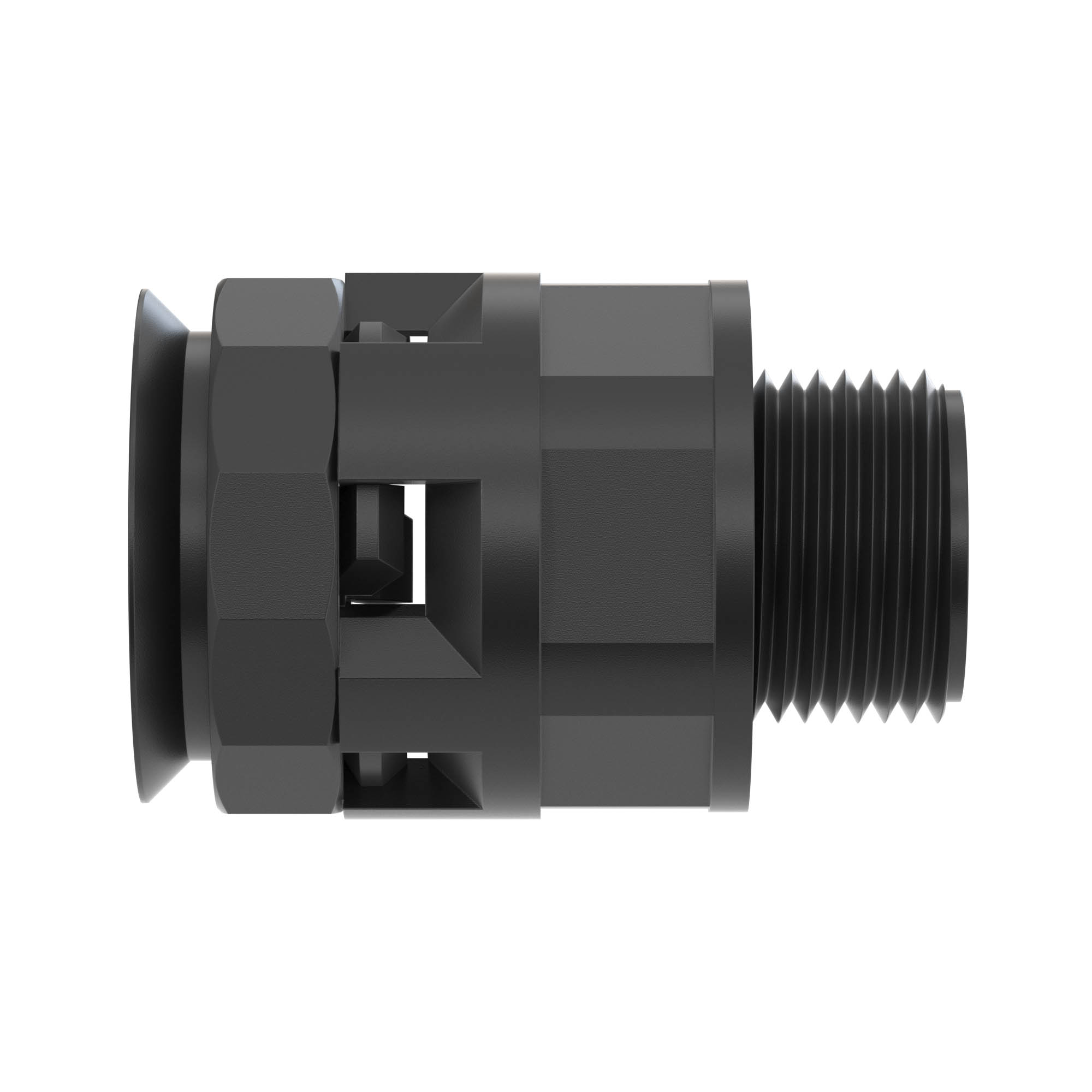 Изображение товара DKC Муфта труба-коробка DN 17 мм, М20х1,5, полиамид, цвет черный