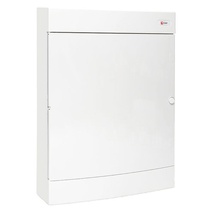 Изображение товара EKF Unix Щит слаботочный навесной "Unix" белая дверь 3 габарит увеличенный IP41.